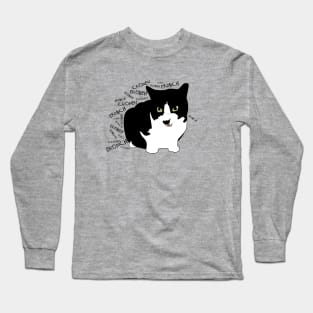 Cronch Cronch Crunchy Kitty Long Sleeve T-Shirt